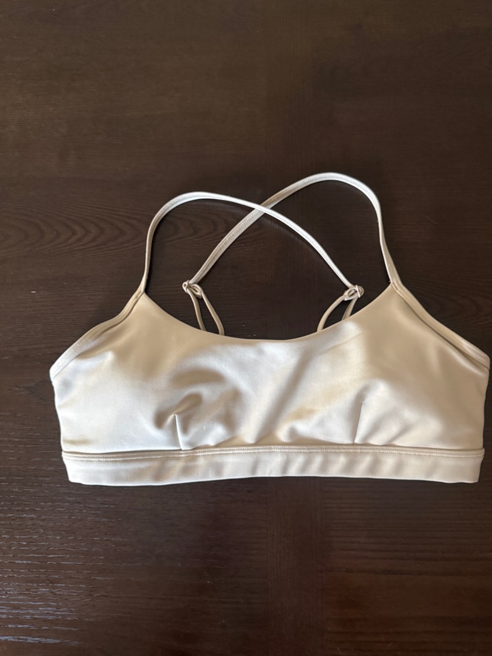 Airlift Intrigue Bra, Light Cocoa, Size M